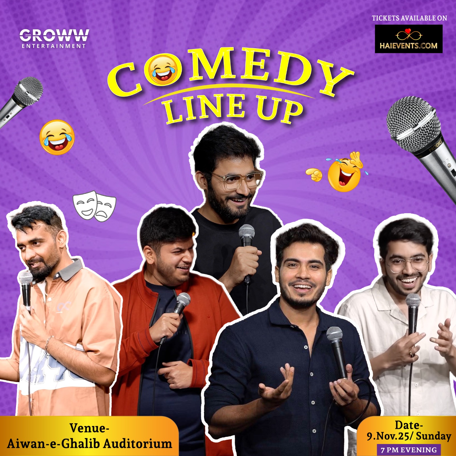 Comedy Line-Up